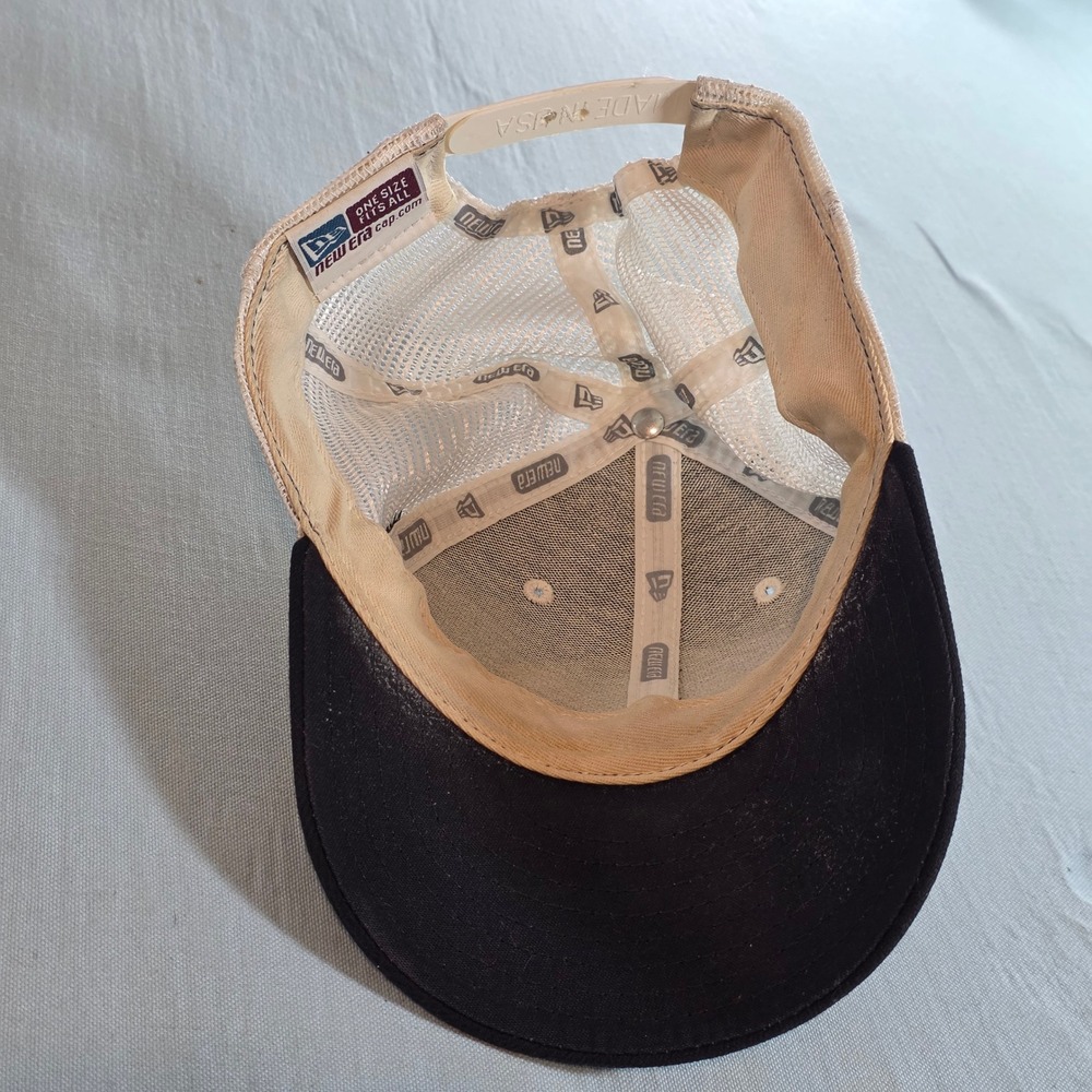 Vintage New Era 2004 Little League World Series Trucker Hat Navy Blue White OSFA